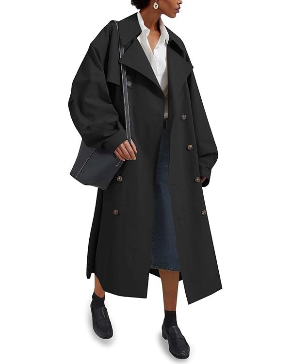 Tankaneo Trench Coat Overcoat | Amazon (US)