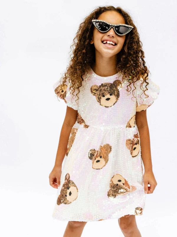 Sequin Bear Dress | Lola + The Boys