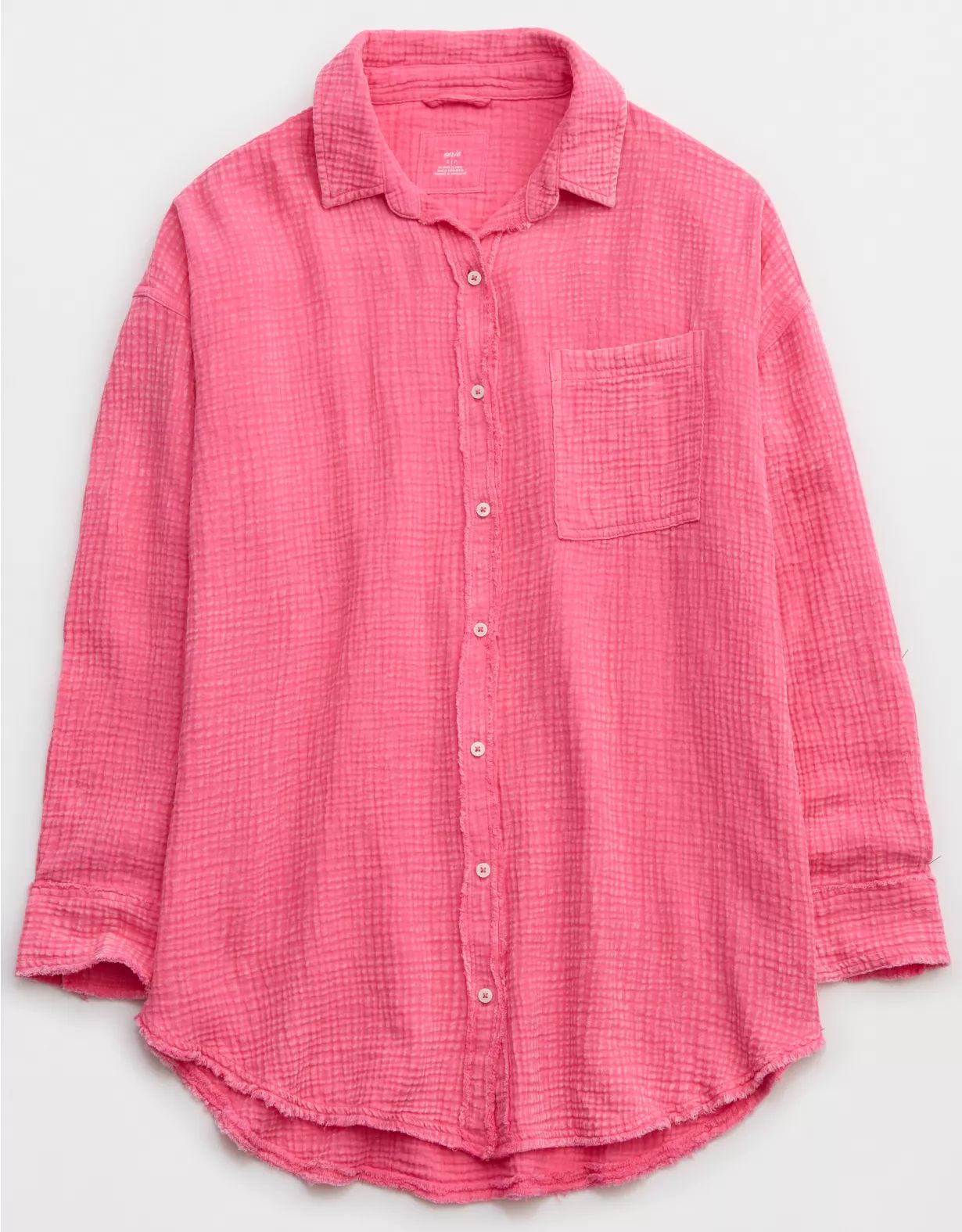 Aerie Pool-To-Party Cover Up Shirt | American Eagle Outfitters (US & CA)