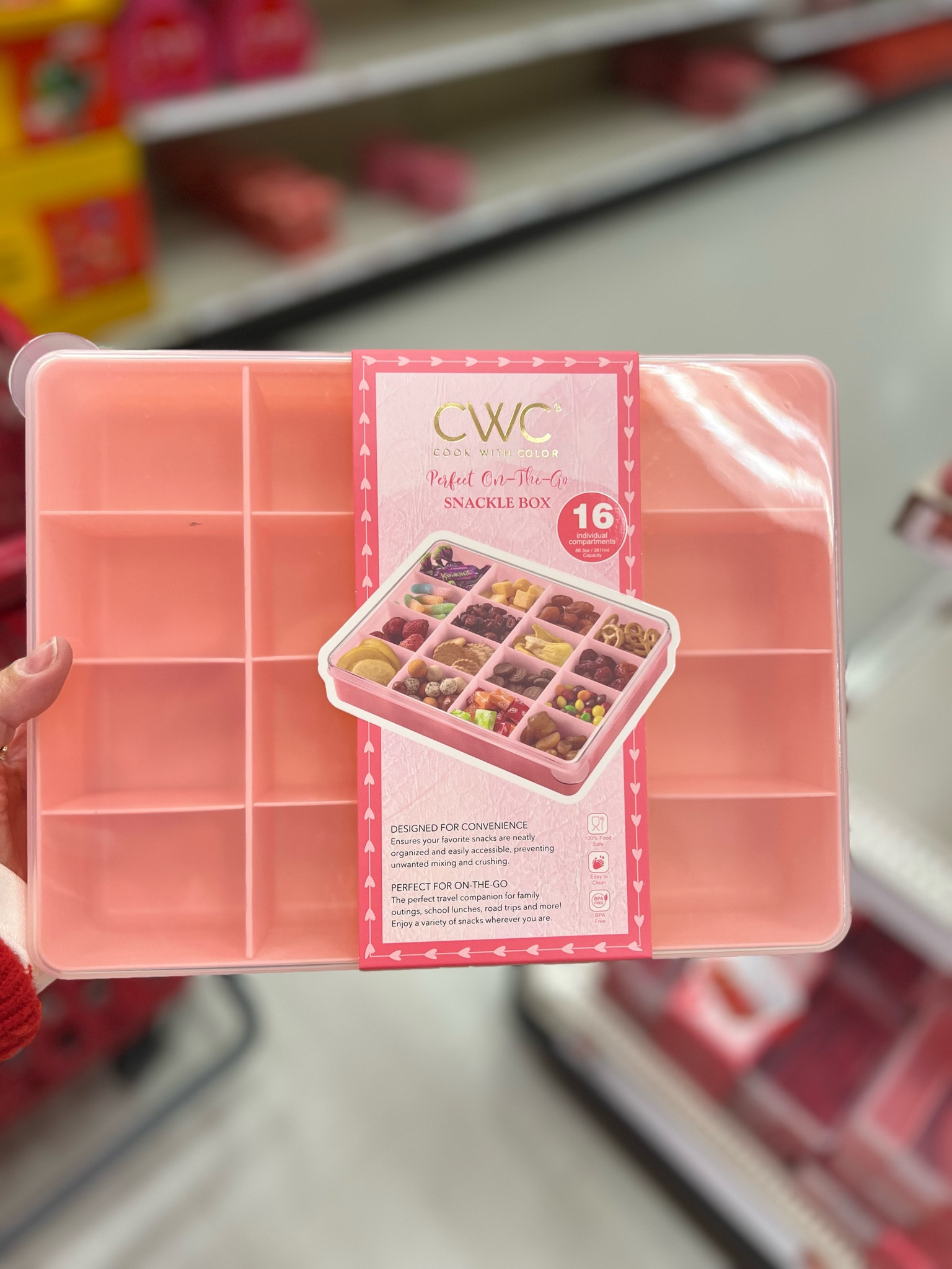 Cook With Color Valentine Snacklebox with Adjustable Divider Pink

#LTKHome #LTKGiftGuide #LTKSeasonal