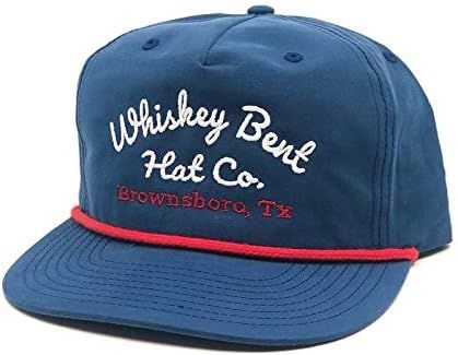 WHISKEY BENT HAT CO. – The Frio Hat – Vintage, Western Style, Adjustable Snapback Rope Hat | Amazon (US)