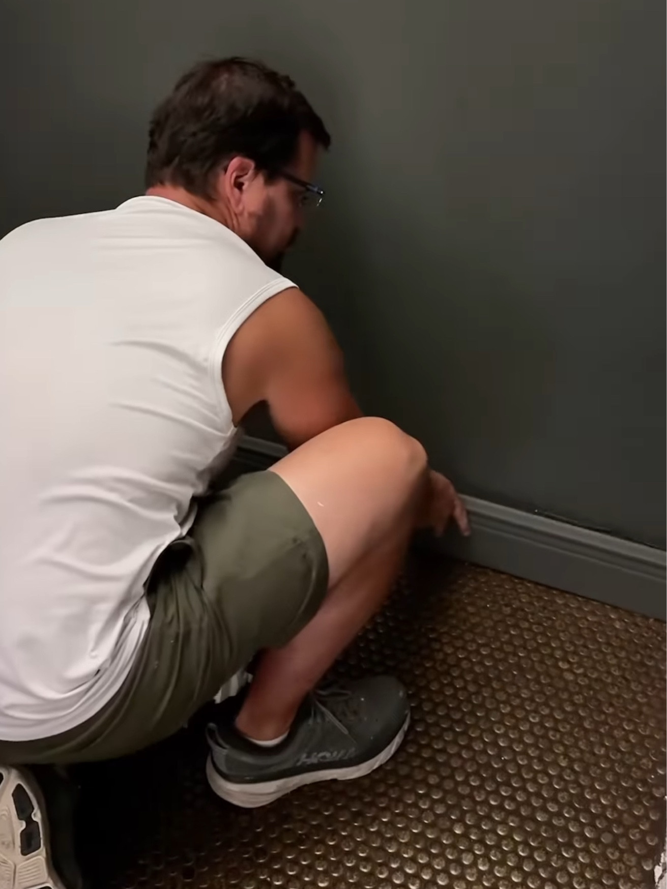 Powder room reno, penny tiles, brown grout, backlit mirror, modern vanity, smart toilet, brass faucets #diy #bathroomm

#LTKSaleAlert #LTKHome #LTKStyleTip