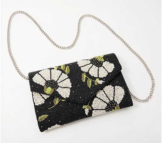America and Beyond Fully Embellished Envelope Crossbody | QVC