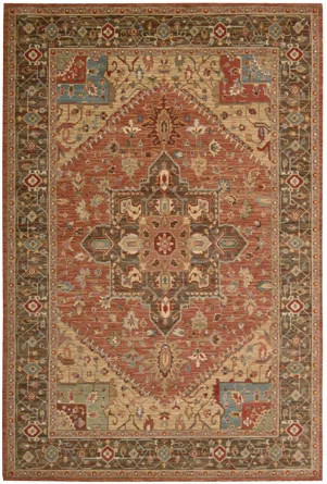 Bungalow Rose Neddra Wool Rust Area Rug | Wayfair | Wayfair North America