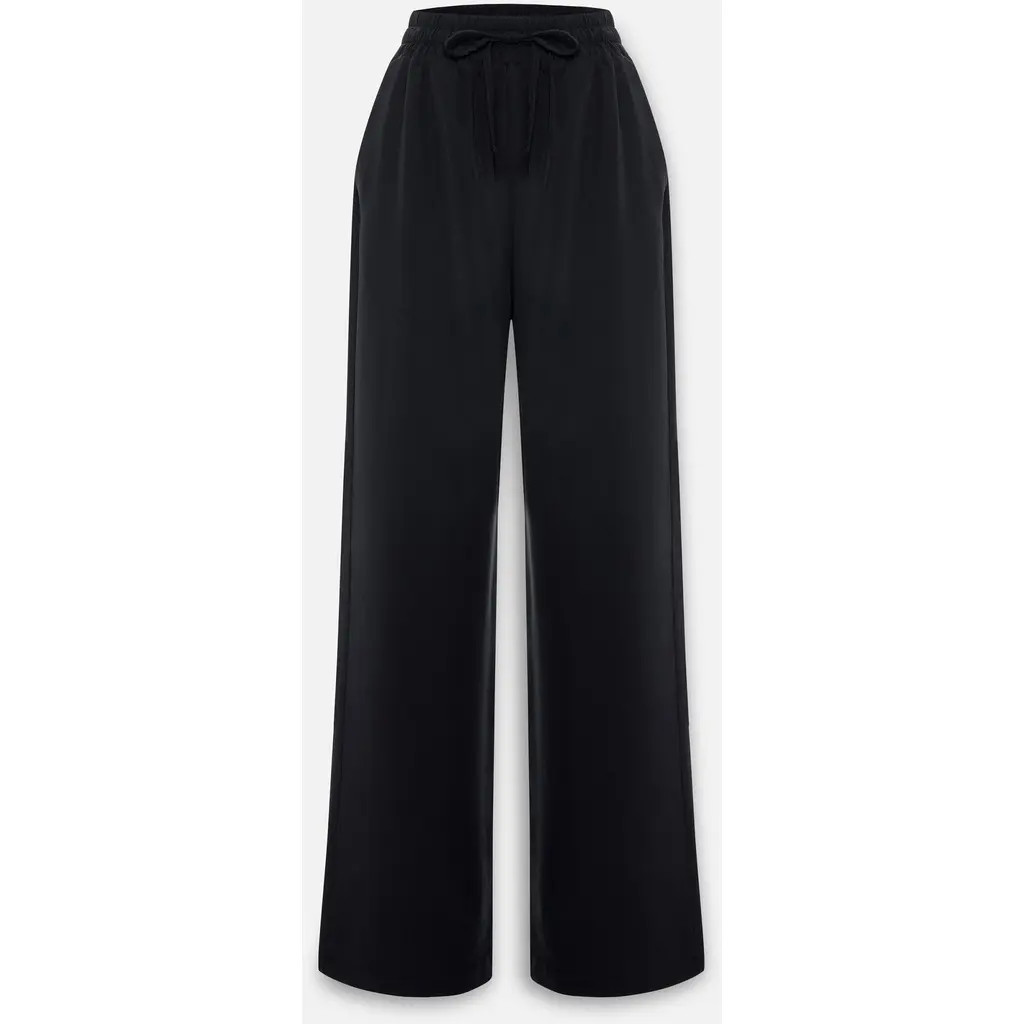 PCFG Daydreamers Relaxed Fit Wide Leg Pants in Black at Nordstrom, Size Large | Nordstrom