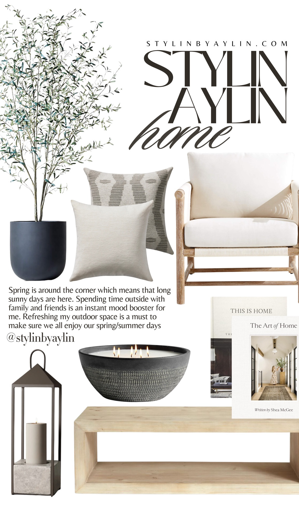 Stylin Aylin Home spring refresh ✨outdoor home decor, neutral home finds #StylinAylinHome #Aylinn

#LTKSeasonal #LTKfindsunder100 #LTKhome