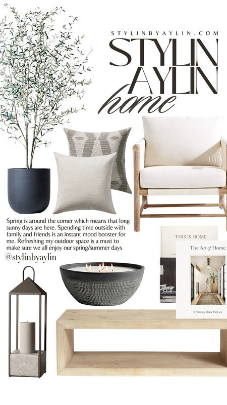 Stylin Aylin Home spring refresh ✨outdoor home decor, neutral home finds #StylinAylinHome #Aylinn

#LTKSeasonal #LTKfindsunder100 #LTKhome