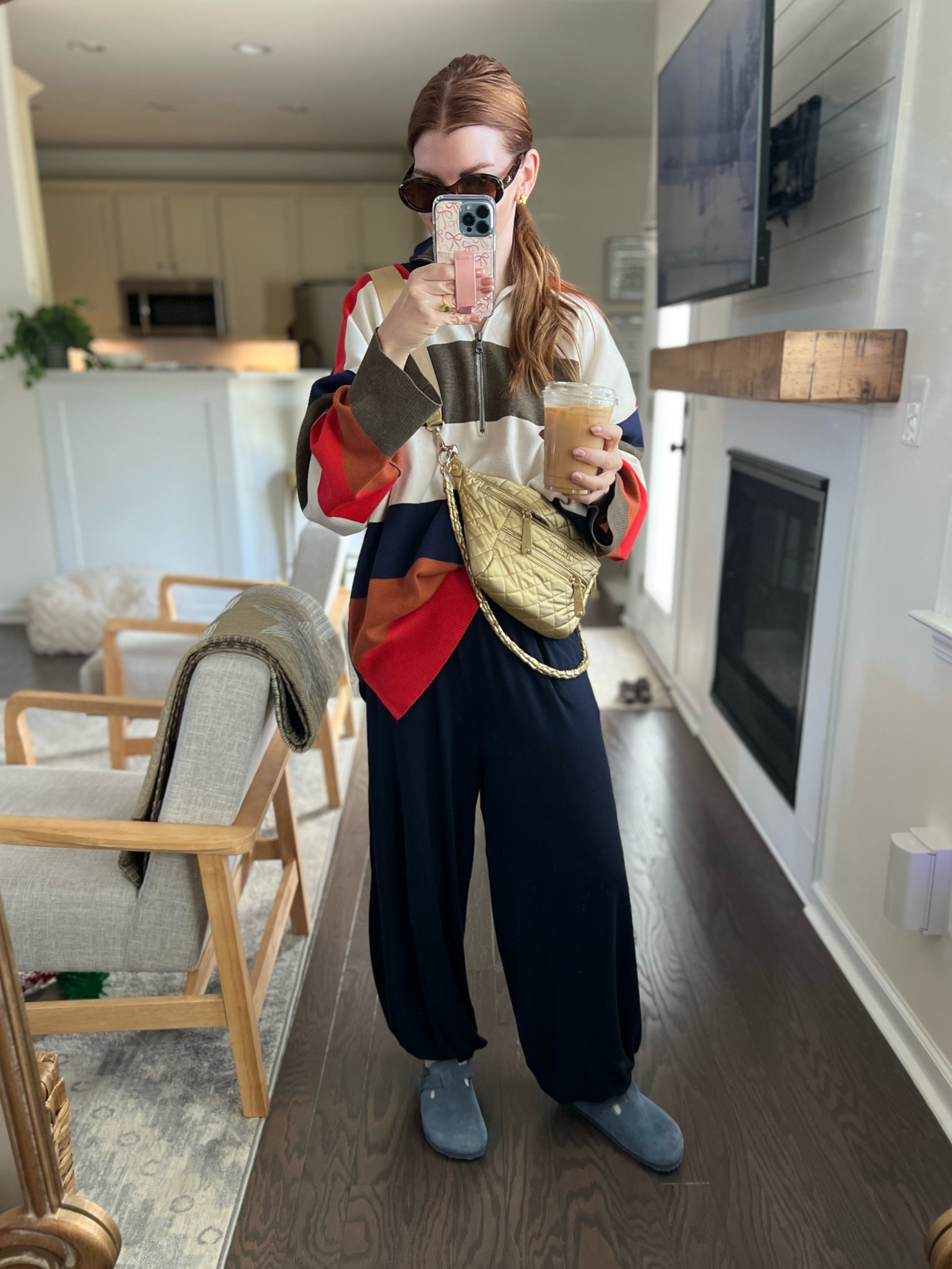 Slowly uploading recent easy outfits I’ve worn and I couldn’t skip this one. I got this sweater last year and they brought it back. Comes in several colors. I’m in a small, but could use an XS. Pants are so comfy, I’m in a medium and need a small But they still work. I’d say TTS.

Linking my shoes and accessories as well. This color keeps selling out in the birks, but you can’t go wrong with any of the colors they have.



#LTKSeasonal #LTKStyleTip