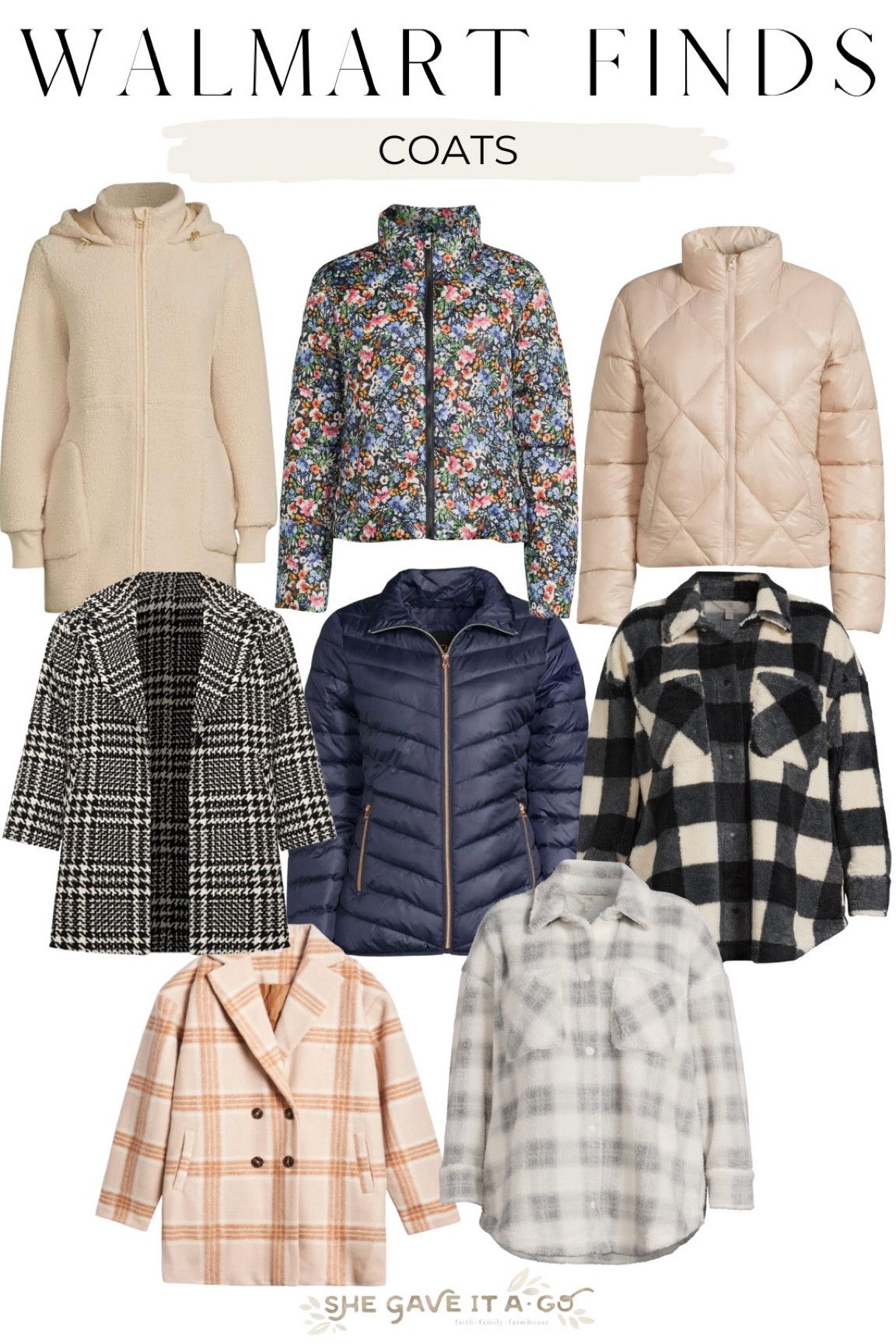 Coats from Walmart // Walmart finds // Walmart must haves // Winter fashion 

#LTKfindsunder50 #LTKstyletip #LTKSeasonal