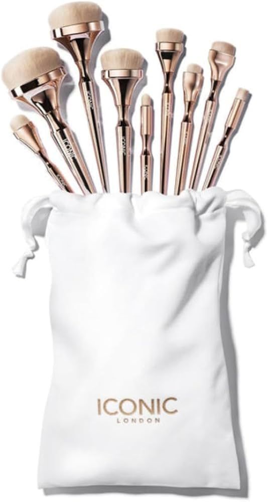 ICONIC London HD Blend Set - Super Soft Makeup Brushes for Blending | Amazon (US)