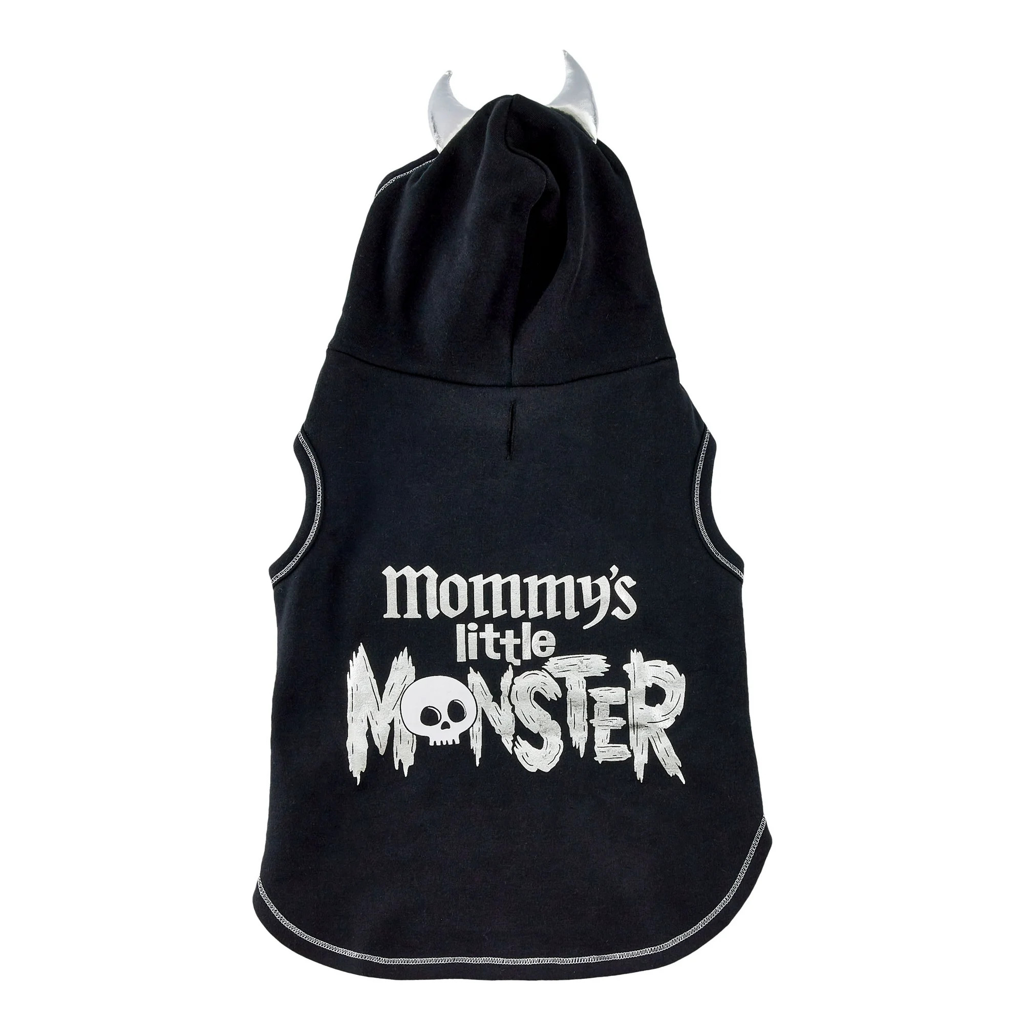 Vibrant Life Dog Clothes, Mommy's Little Monster Halloween Pet Hoodie, Black, Medium - Walmart.co... | Walmart (US)