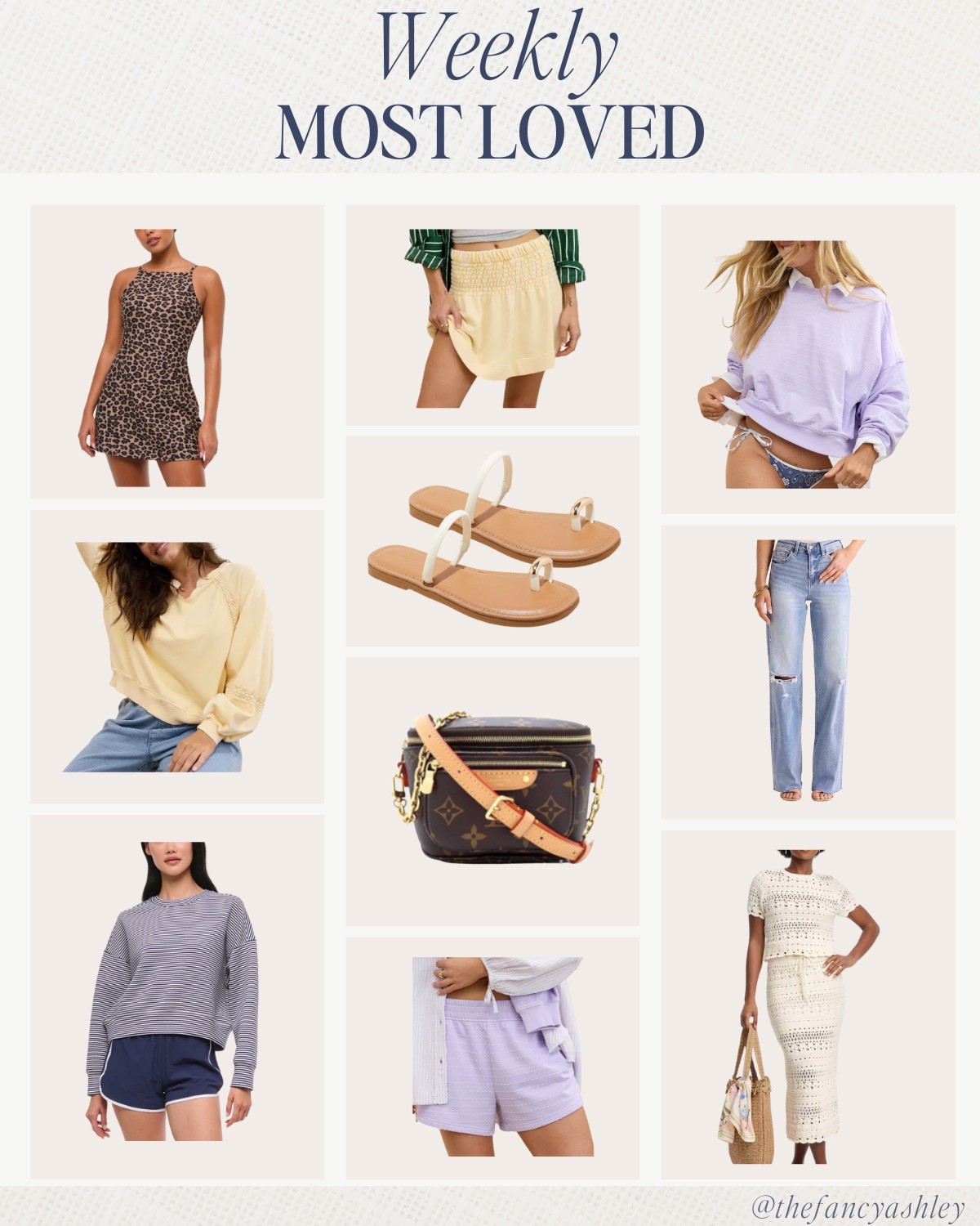 Your Most Loved from the Week. So many fab finds this week! OBSESSED with the Target knit set—total vacay vibes. Toss on my new fave Target sandals, and it’s perfection. New Avara jeans are so good. Use code FANCY15 for 15% off! Also loving the Abercrombie leopard print active dress. It’s SO good.

#LTKWatchNow #LTKStyleTip #LTKSeasonal