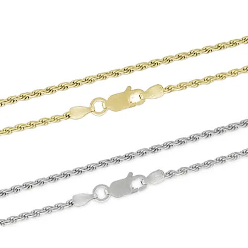 Donatello Gian 2 Pack Sterling Silver Necklace in Two Tone at Nordstrom, Size 18 | Nordstrom