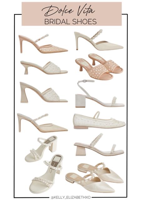 Bridal shoes from Dolce Vita. So many beautiful shoes perfect for any bridal outfit. 


#LTKWedding #LTKFindsUnder50 #LTKShoeCrush