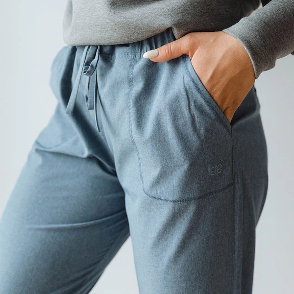 Light Blue Chambray Jetsetters | Albion Fit