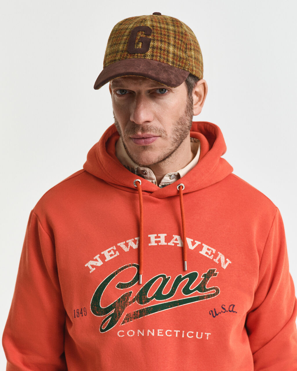 Checked Wool Cap | Gant