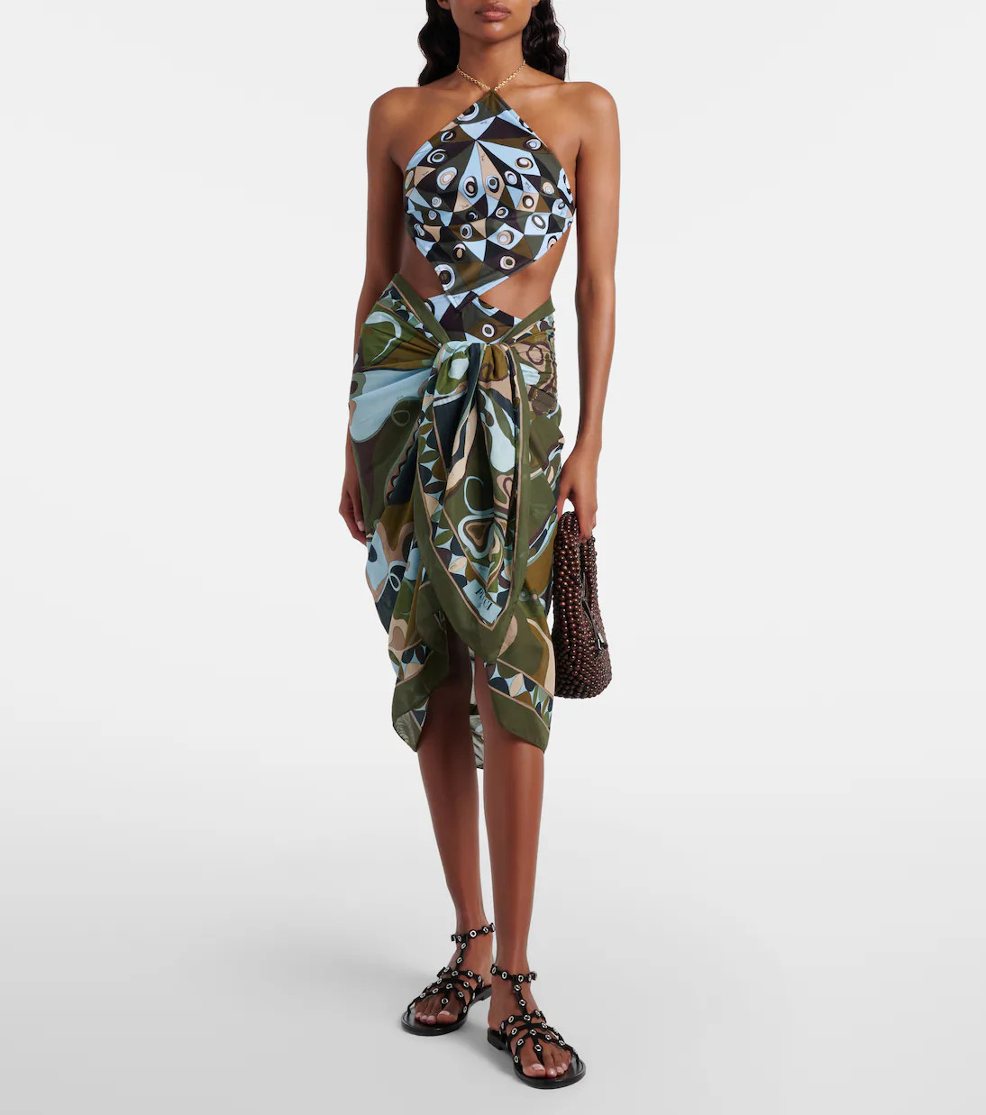 Orchidee cotton beach cover-up | Mytheresa (US/CA)