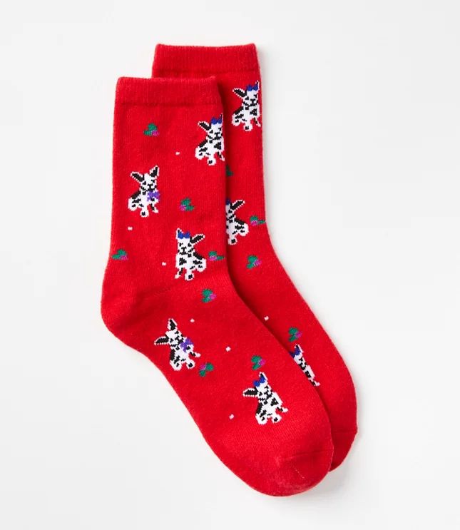 French Bulldog Crew Socks | LOFT