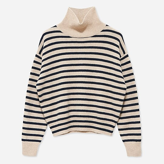DEMYLEE New York™ Hannes striped turtleneck sweater | J. Crew US