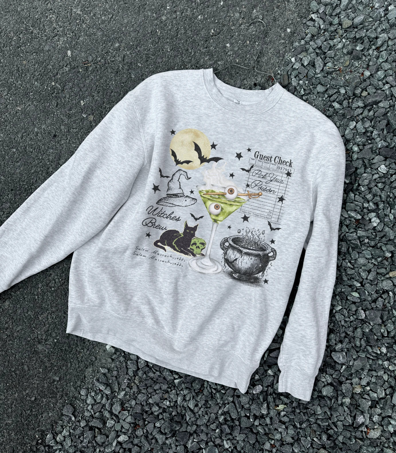 Moon Child Crewneck Sweatshirt | Slater Vintage