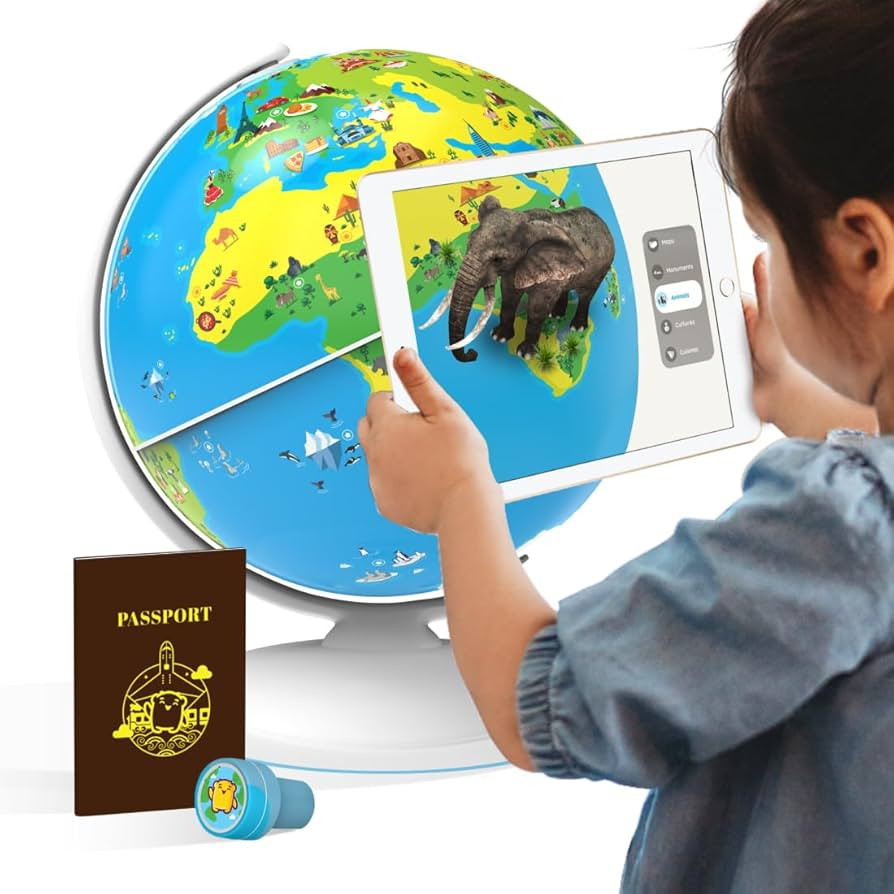 PlayShifu Smart Educational Globe for Kids, Interactive AR Toy, Ideal for Preschool Learning, Bir... | Amazon (US)
