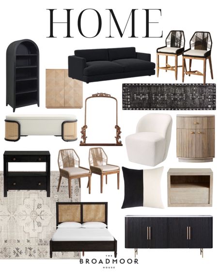 Modern home, black furniture, living room, home decor, area rug, cabinet, sideboard, nightstand, bedroom furniture, mirror, Tjmaxx, homegoods, counter stools, mirror, side table, accent chair

#LTKstyletip #LTKhome #LTKFind