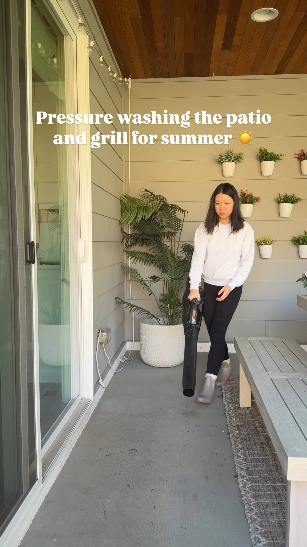 Outdoor patio cleaning and pressure washing of outdoor dining furniture 

#LTKHome #LTKParties #LTKSummerEdit