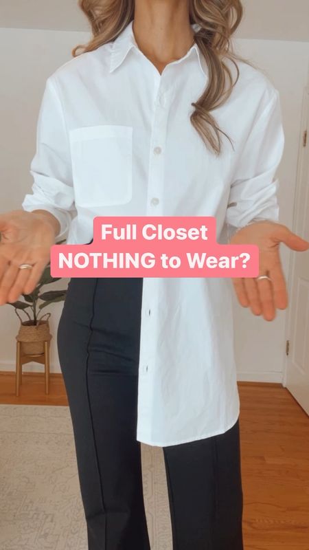 Capsule Wardrobe Must Haves from Amazon | Button Down | Trousers | Black Pants | White Tshirt | Dream Closet 

#LTKsalealert #LTKunder50 #LTKstyletip
