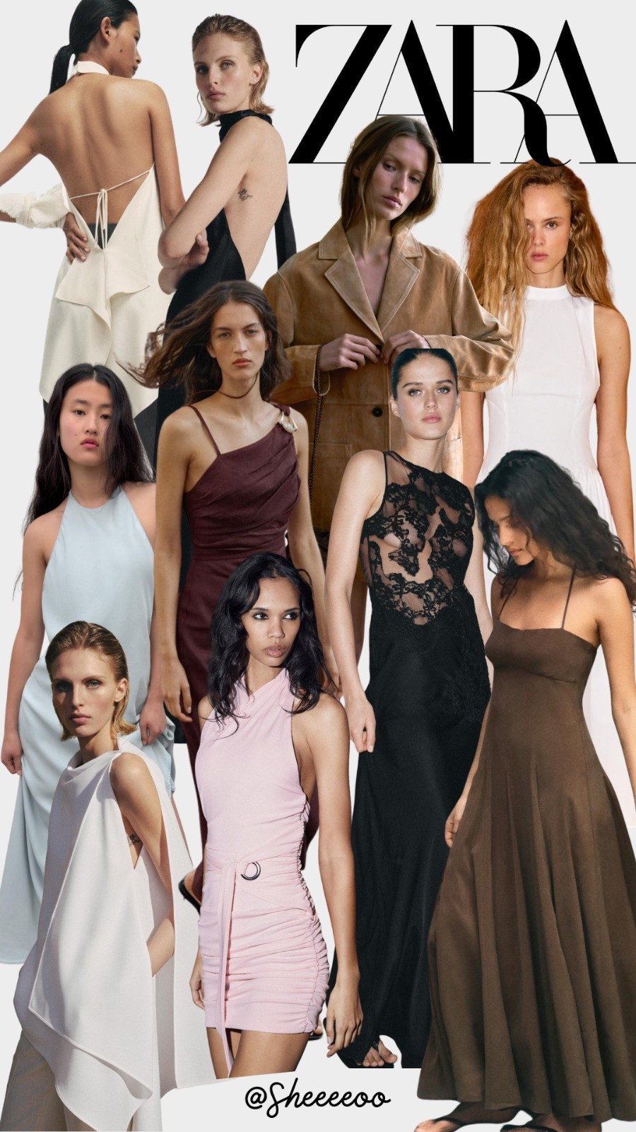 flowing halter dress, summer maxi dress, lightweight fabric, minimal chic, Zara

#LTKspring #LTKuk #LTKstyletip