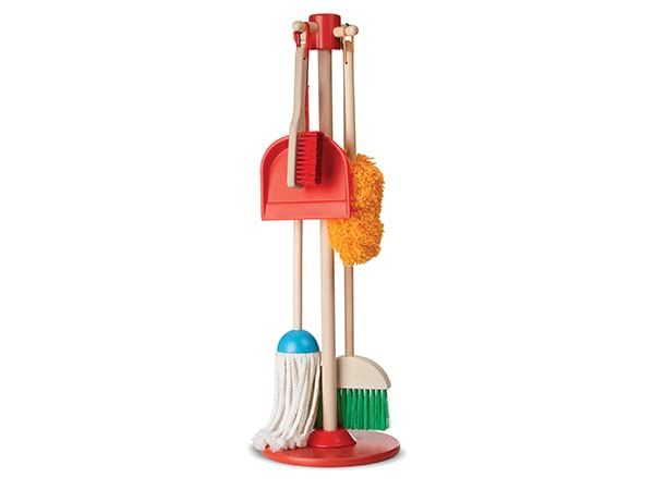 Melissa & Doug Let's Play House Dust! Sweep! Mop! 6 Piece Pretend Play Set | Amazon (US)