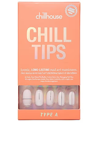 Chillhouse Type A Chill Tips Press-on Nails in Nude. | Revolve Clothing (Global)