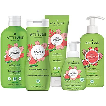 ATTITUDE Natural Conditioner for Kids Hypoallergenic Vegan Plant- and Mineral-Based Vegan and Cruelt | Walmart (US)