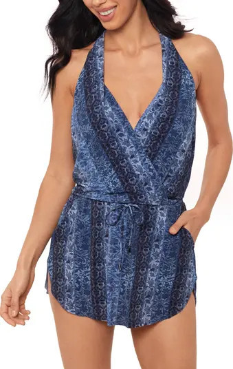 Via Roma Ellie Skirted One-Piece Swimsuit | Nordstrom