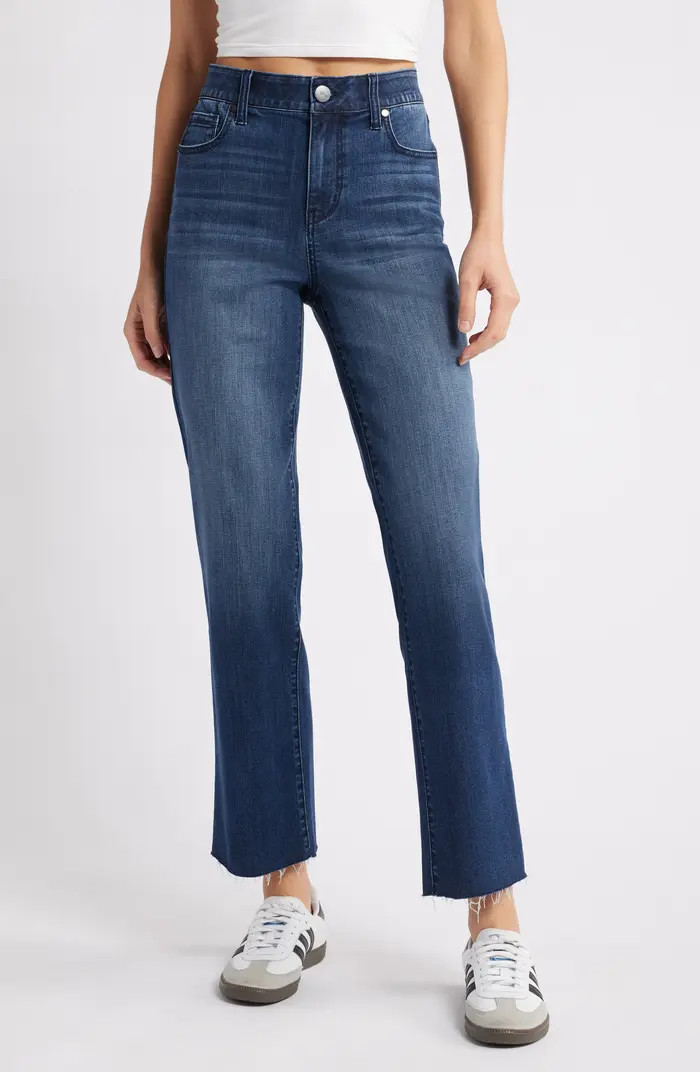 1822 Denim Magic Waistband High Waist Straight Leg Jeans | Nordstrom | Nordstrom
