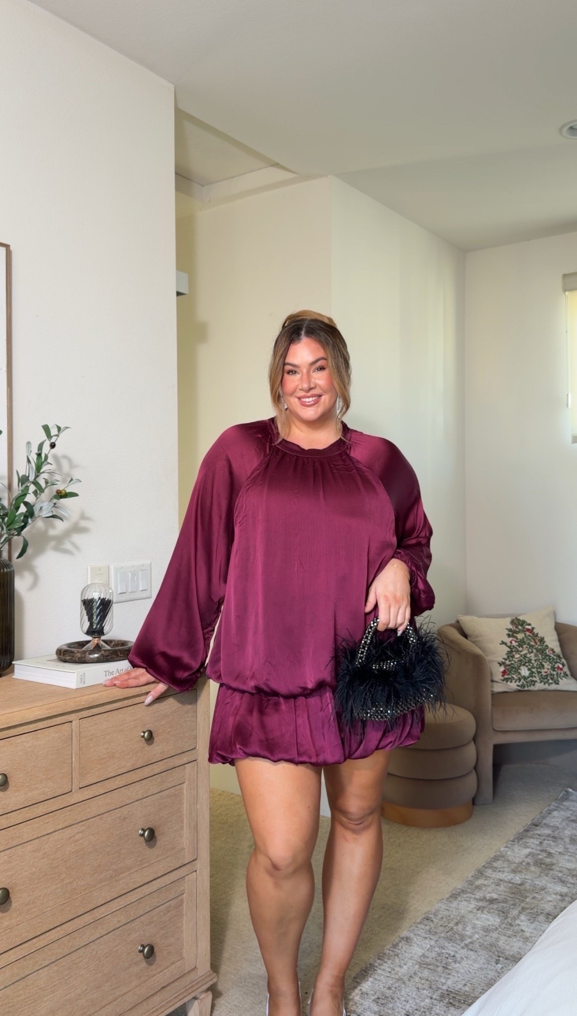 valentine’s day dinner look from lulus ❤️ the satin material makes the outfit look so chic and put together 

Dress is on sale ✨ and I’m wearing an xl 

Lulus sale, valentines outfits women, date night outfits women, satin dress, Vanessa Etheridge 

#LTKValentine #LTKMidsize