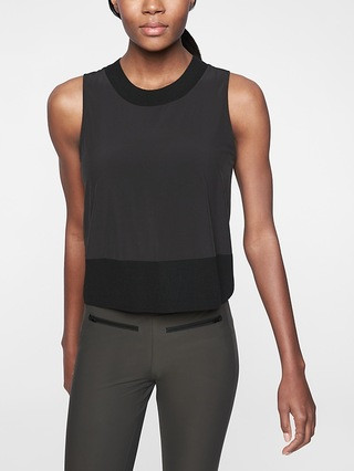 Athleta Womens Zephyr Shell Black Size L | Athleta