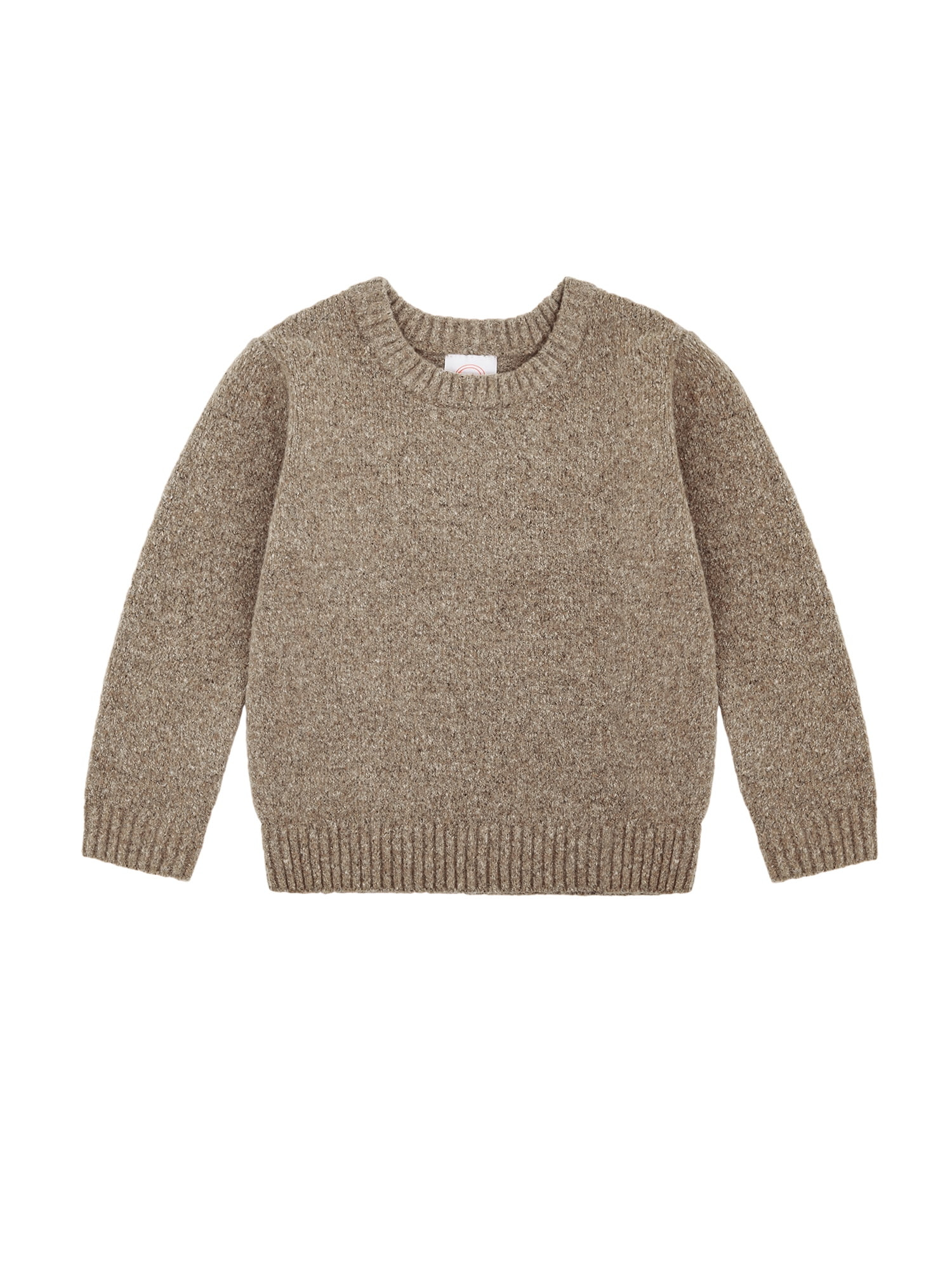 Wonder Nation Toddler Boys Marled Crewneck Sweater, Sizes 12M-5T | Walmart (US)
