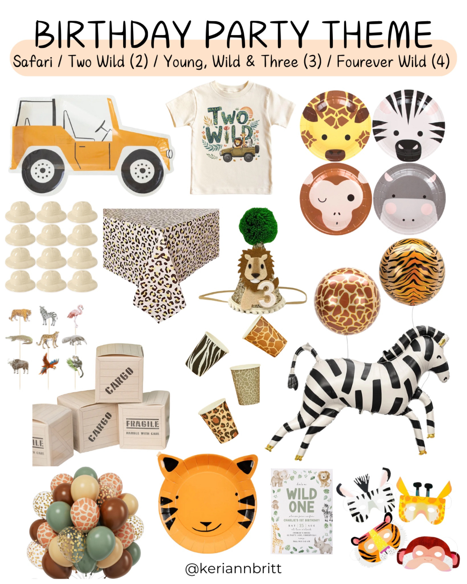 Birthday Party Theme - Safari

Kids birthday party theme / birthday party / first birthday party / party theme / birthday idea  / party decorations / 1st birthday party / 2 year old party theme / 3 year old birthday / boy birthday party / girl birthday party / 4 year old birthday / 5 year old birthday / 6 year old birthday / Party Animal / Wild One / Two Wild / Young, Wild and Three

#LTKParties #LTKBaby #LTKKids