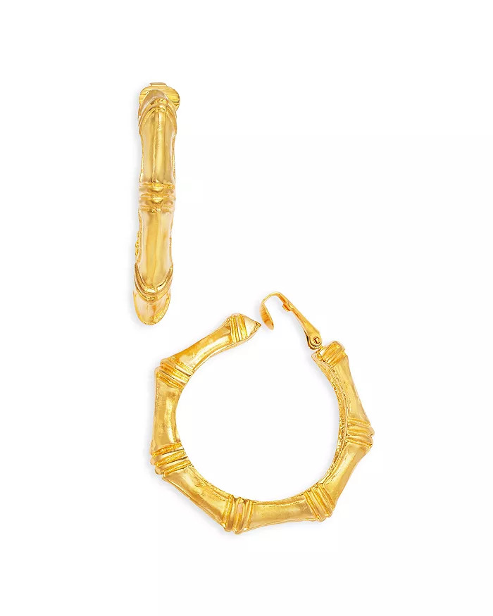 Bamboo Hoop Clip On Earrings | Bloomingdale's (US)