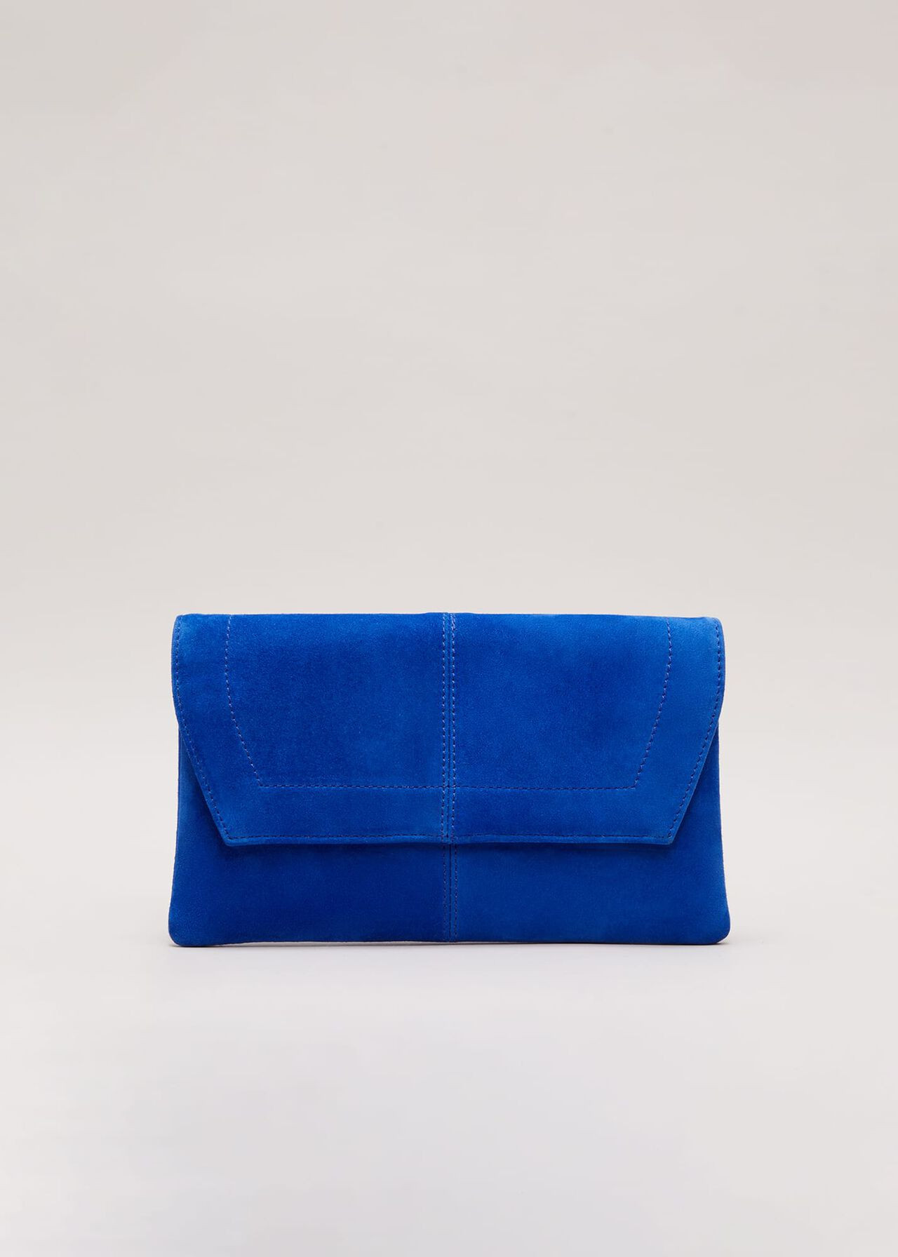 Square Suede Clutch Bag | Phase Eight UK | | Phase Eight (UK)