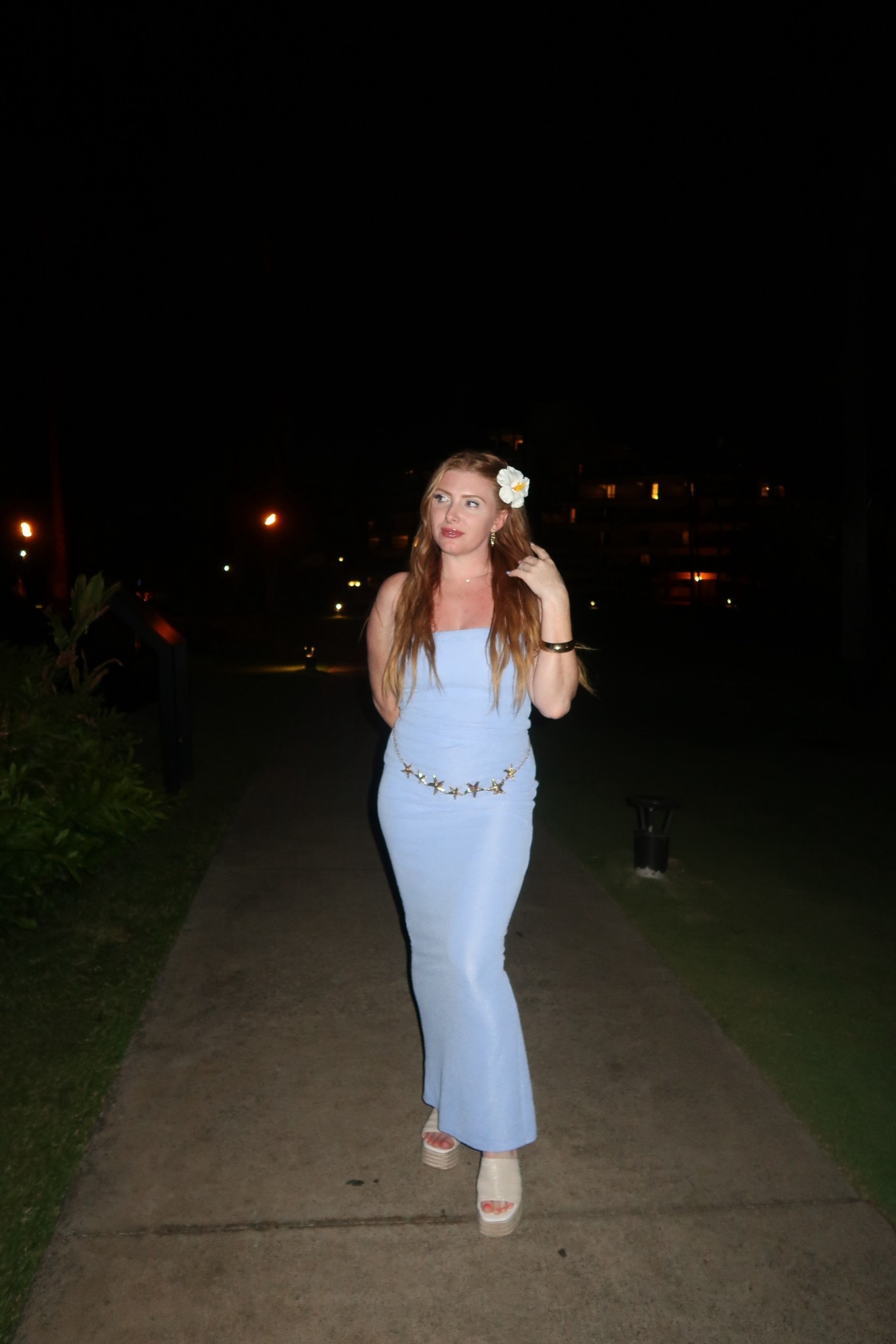 Hawaii dinner OOTD in Maui for our anniversary 🌺🤍

#LTKStyleTip #LTKBeauty