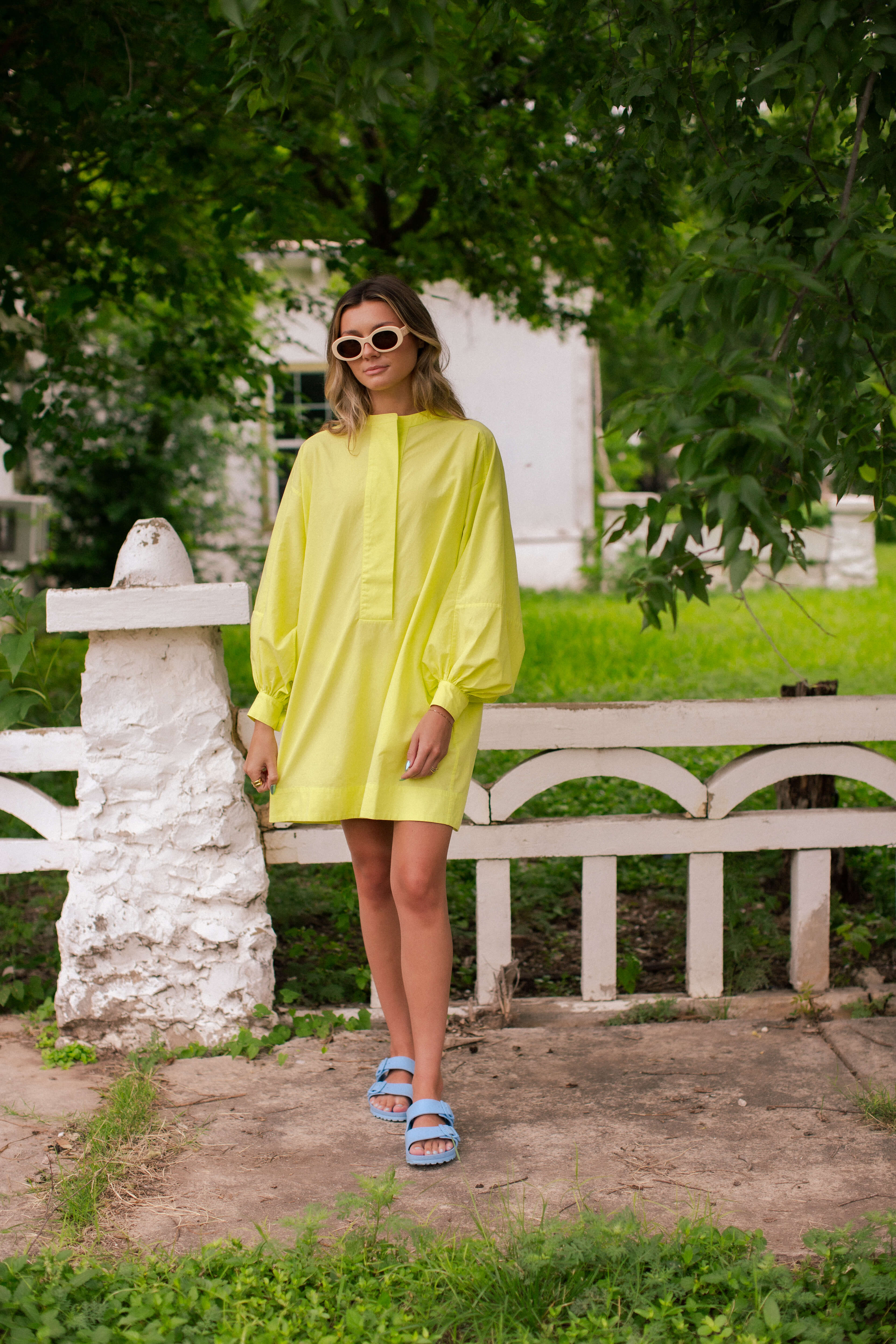 Mini Dress // Au Paradis Banana Boat Yellow | SISSY LIGHT