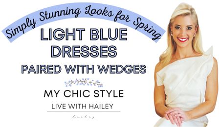 Light blue dresses and wedges on Amazon!!

#LTKsalealert #LTKfindsunder100 #LTKstyletip
