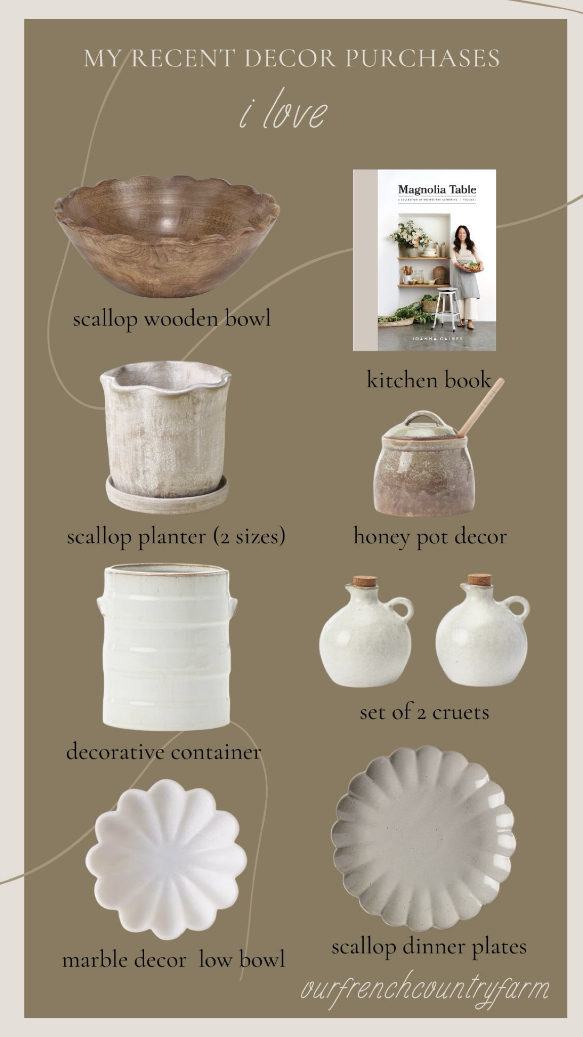 My newest home decor items I am loving for my home!  As you can see I’m loving all the scallops!

#LTKfamily #LTKhome