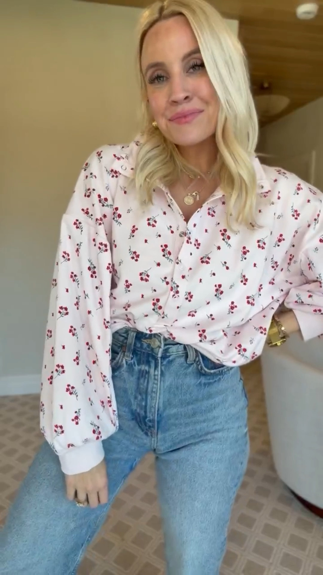 It looks cute with jeans too! Size L

#LTKootd #LTKFindsUnder50 #LTKFindsUnder100