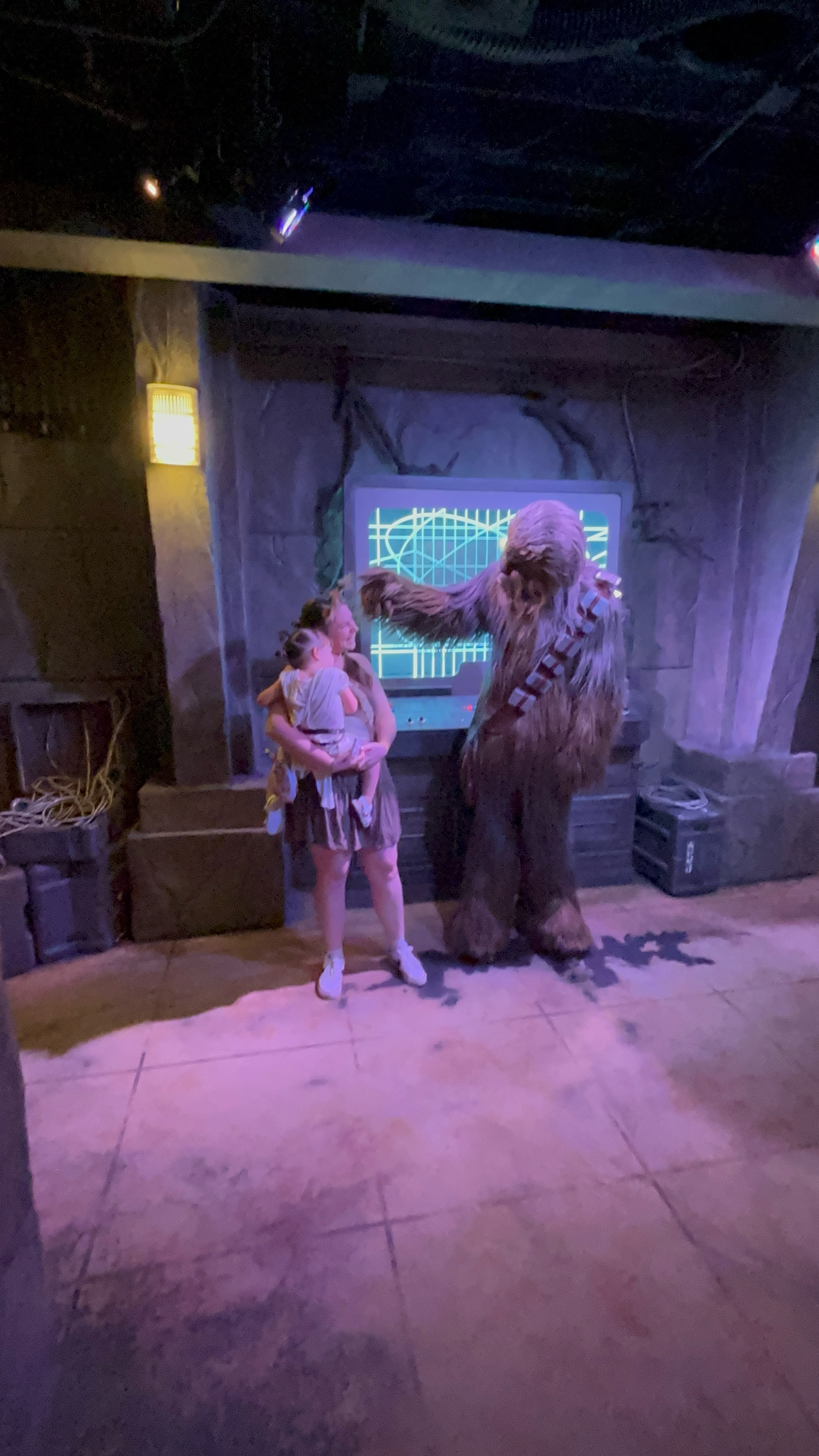 From craft table to Galaxy’s Edge ✨💫
Made these Chewbacca ears at home and had to wear them to meet the Wookiee himself 🤎

#LTKFamily #LTKKids #LTKTravel