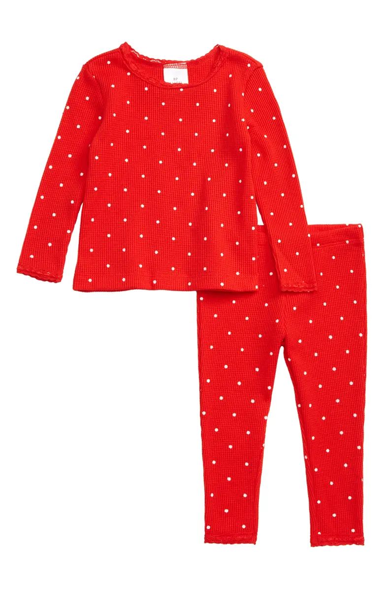 Thermal Fitted Two-Piece Pajamas | Nordstrom