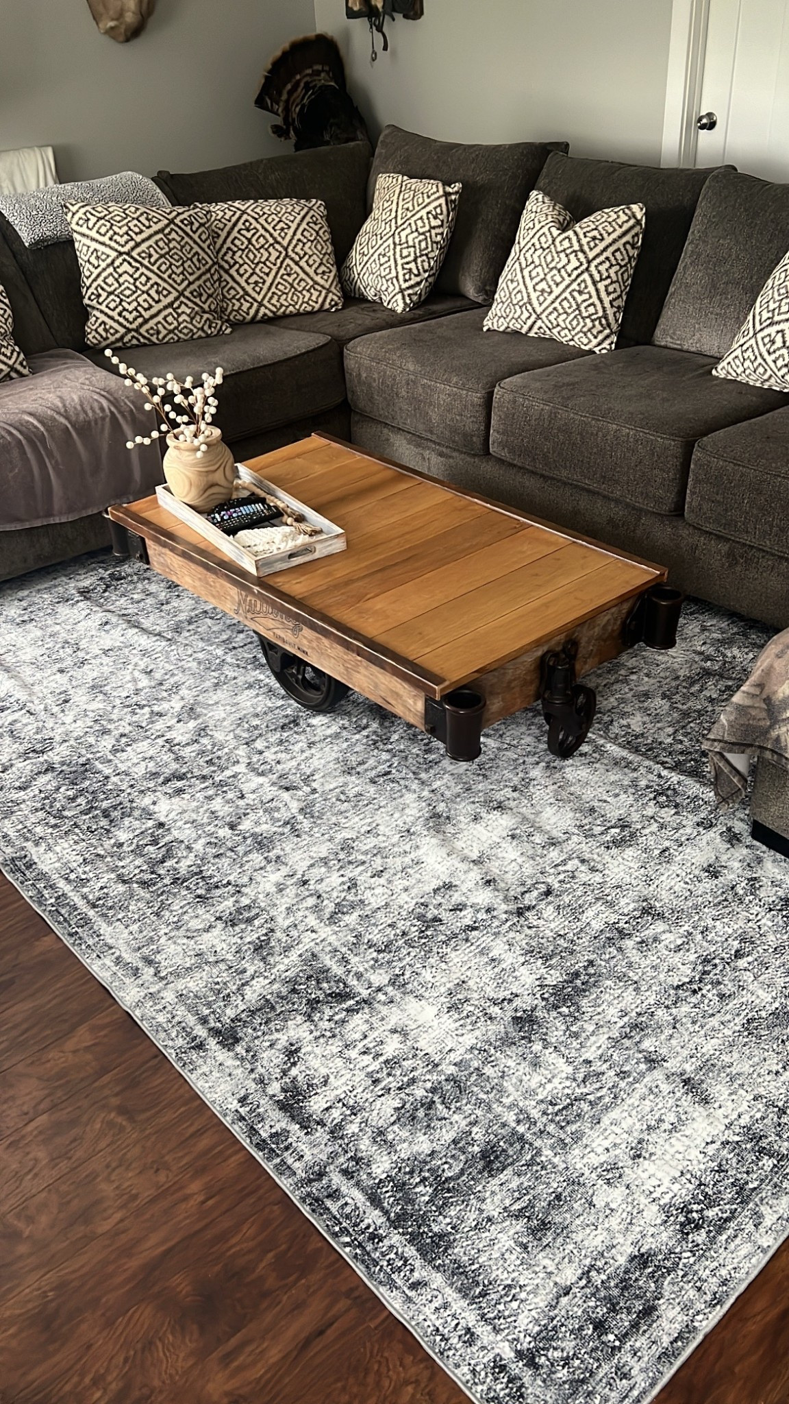 This washable 8’x10'’ rug is so soft and pretty  

#LTKFindsUnder100 #LTKStyleTip #LTKHome