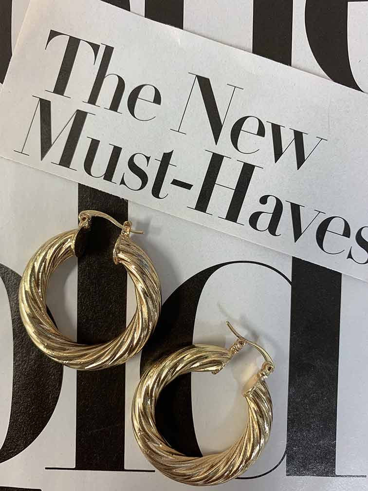 Milan Medium Hoops | BRACHA