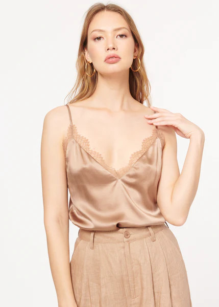 Clari Charmeuse Cami Beachwood | CAMI NYC